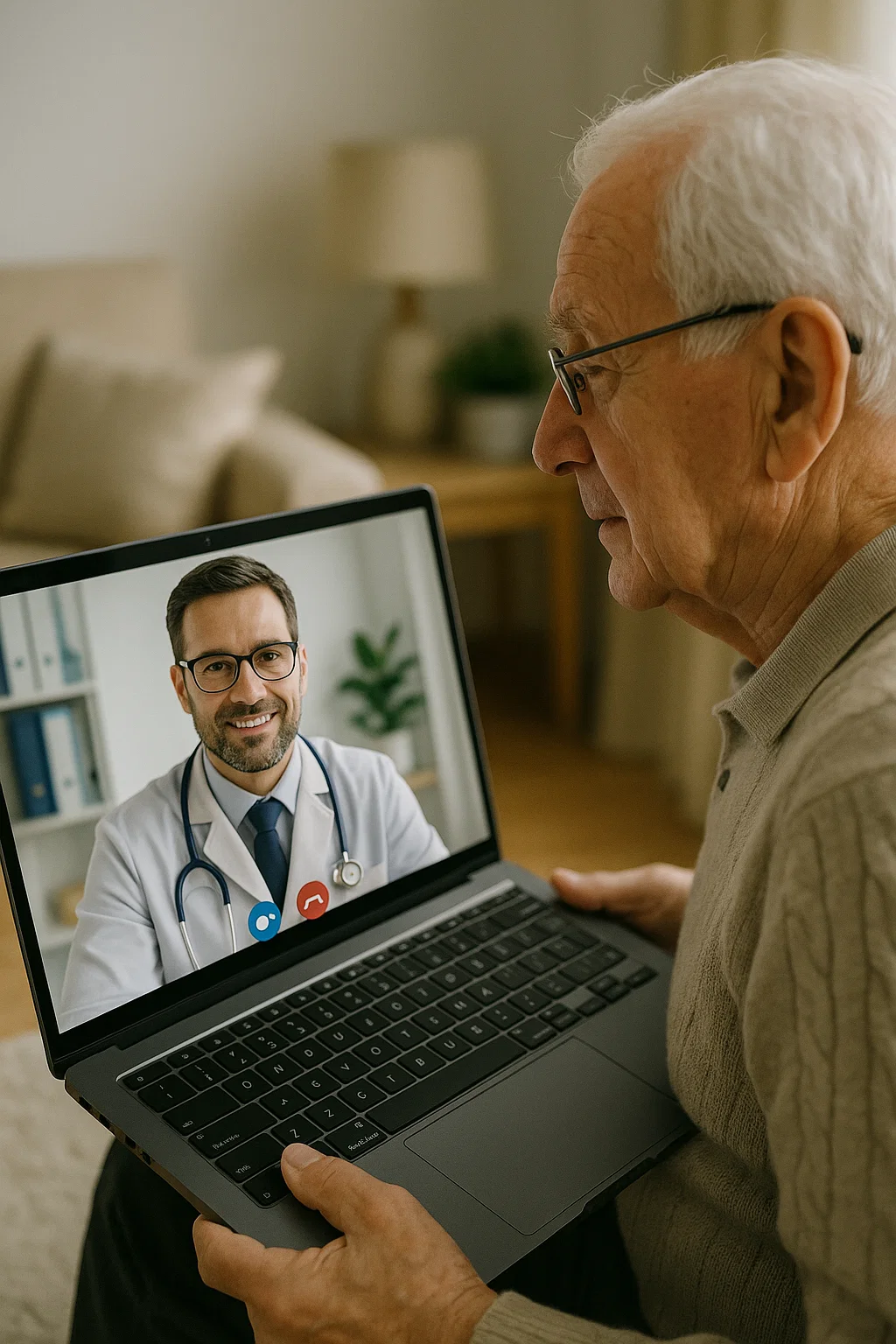Consulta geriátrica online: vantagens e como funciona na prática da saúde digital