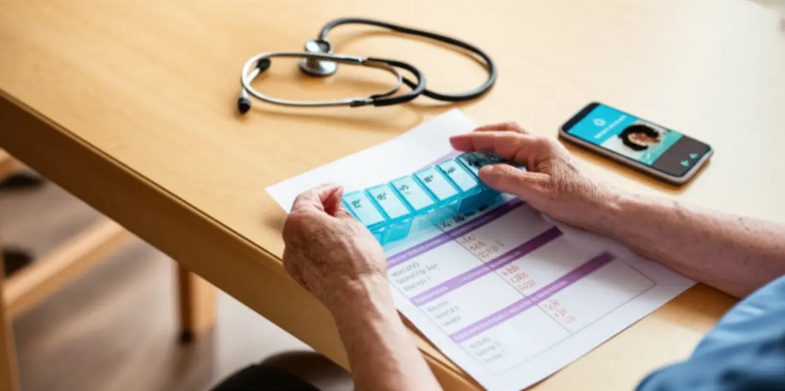 Apoio Médico, Medicamentos e Prevenção de Complicações