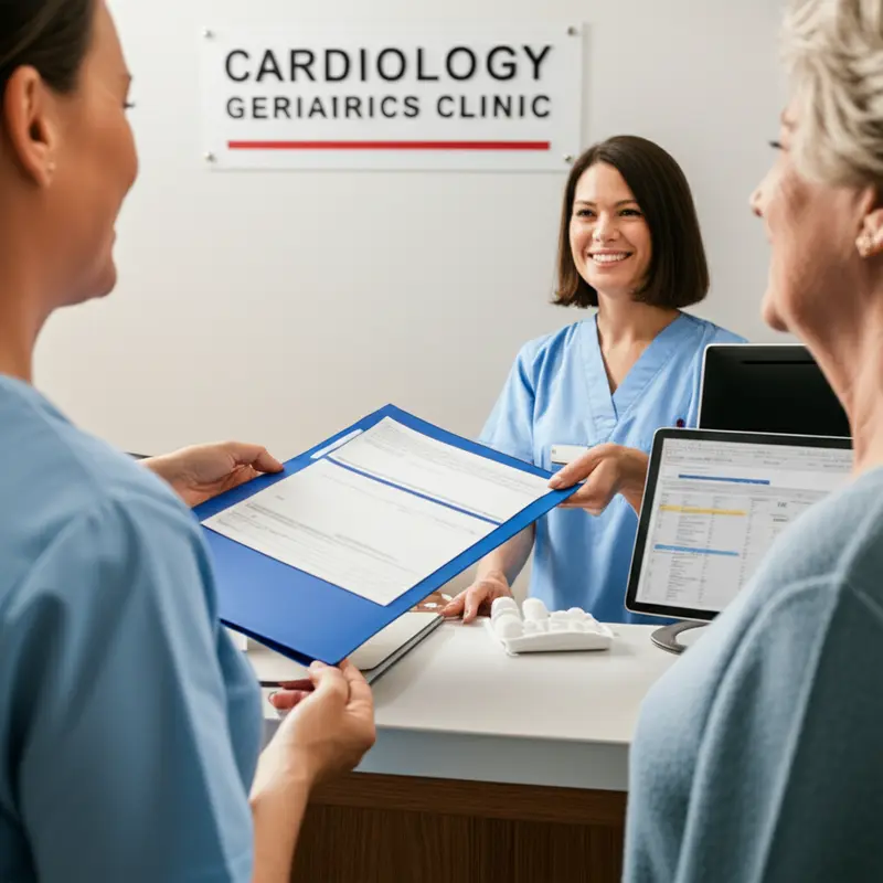 Como agendar e preparar uma consulta com geriatra cardiologista passo a passo